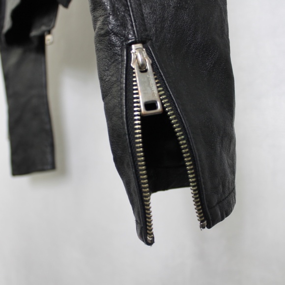 Vintage justSweet Leather Biker Jacket - Picture 5 of 6
